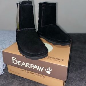 BearPaw Toddler Girl Boots Size 11 Color Black